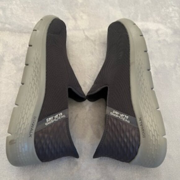 Sketchers Go Walk Mens Slip-Ins Extra Wide Width Gray 12 New Without Tags - Picture 6 of 12